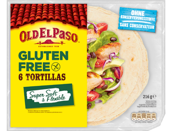 Gluten Free Six Tortillas Super Soft