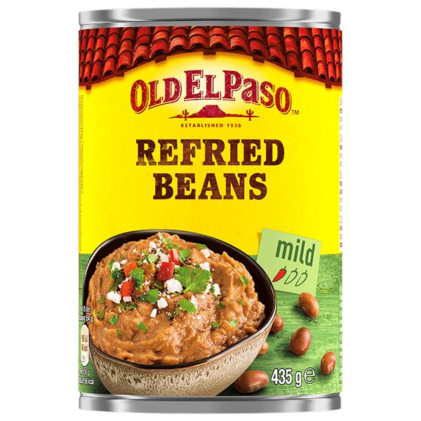 eine Dose Old El Paso mildes Bohnenmus, 435g